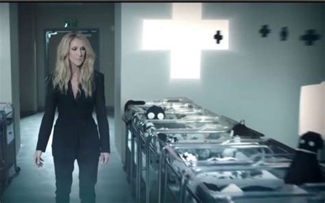 celine dion demon clothing|Celine Dion commercial babies.